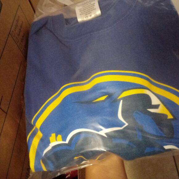 Golden State Warriors NBA Basketball Mens 3X Blue Yellow Dub Nation Max Heavy - Picture 11 of 11